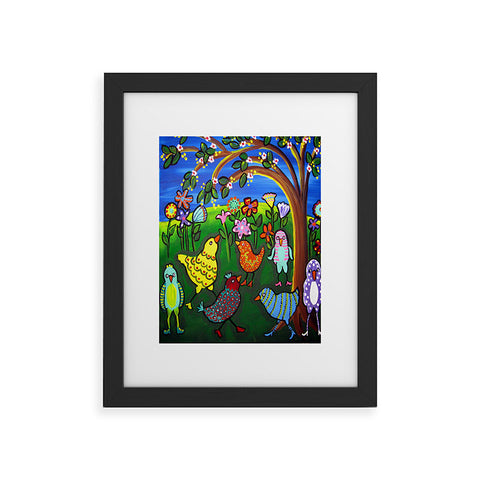 Renie Britenbucher Birdies and Blossoms Framed Art Print
