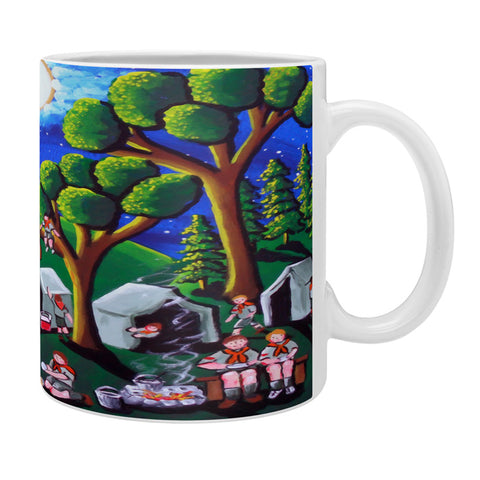 Renie Britenbucher Boy Scouts Camp Out Coffee Mug