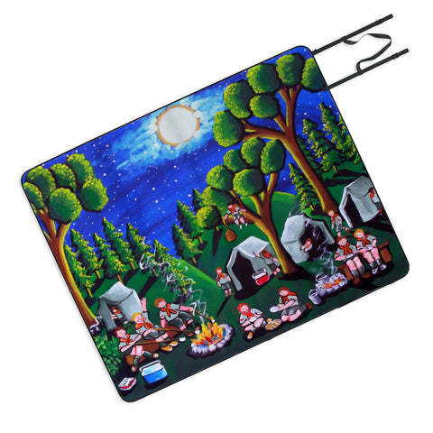 Renie Britenbucher Boy Scouts Camp Out Picnic Blanket