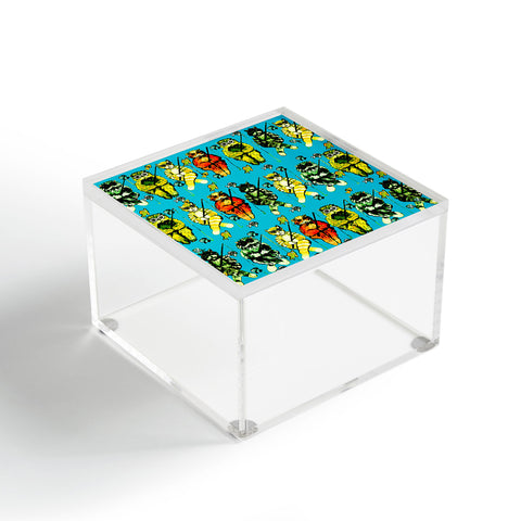 Renie Britenbucher Catfishing Turquoise Acrylic Box