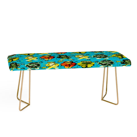 Renie Britenbucher Catfishing Turquoise Bench