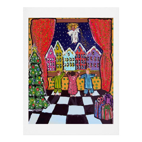 Renie Britenbucher Christmas Angel Art Print