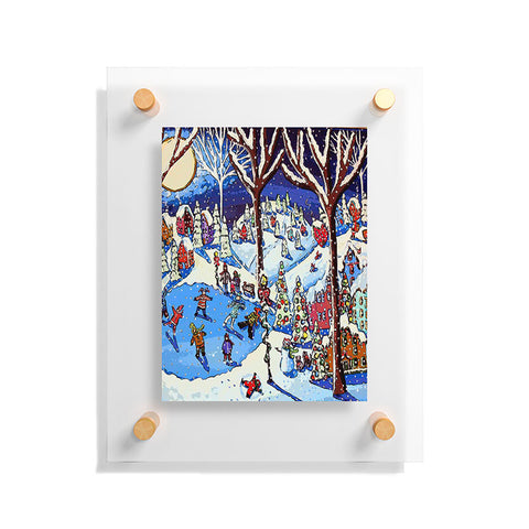 Renie Britenbucher Christmas Time Is Here Floating Acrylic Print