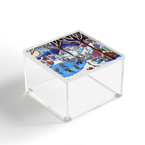 Renie Britenbucher Christmas Time Is Here Acrylic Box