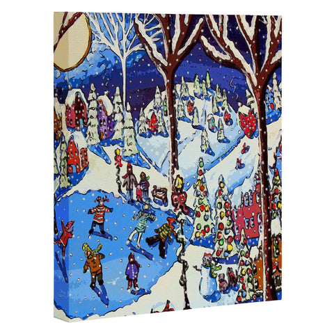 Renie Britenbucher Christmas Time Is Here Art Canvas