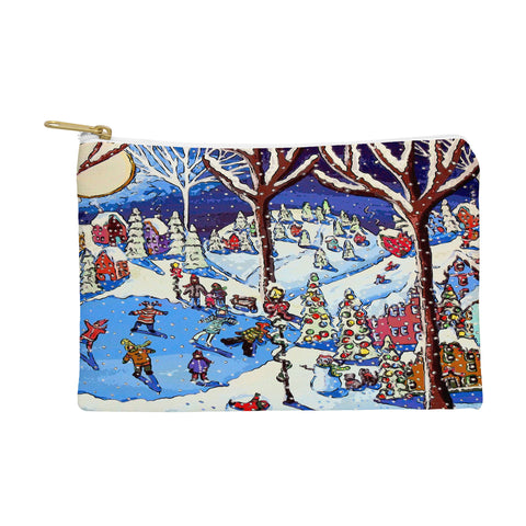 Renie Britenbucher Christmas Time Is Here Pouch