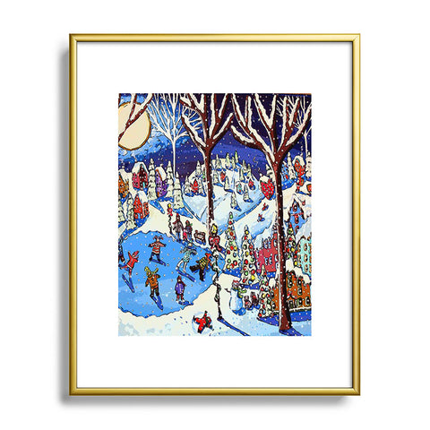 Renie Britenbucher Christmas Time Is Here Metal Framed Art Print
