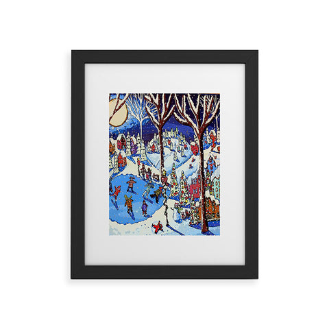 Renie Britenbucher Christmas Time Is Here Framed Art Print