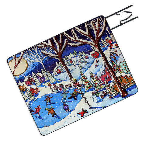 Renie Britenbucher Christmas Time Is Here Picnic Blanket