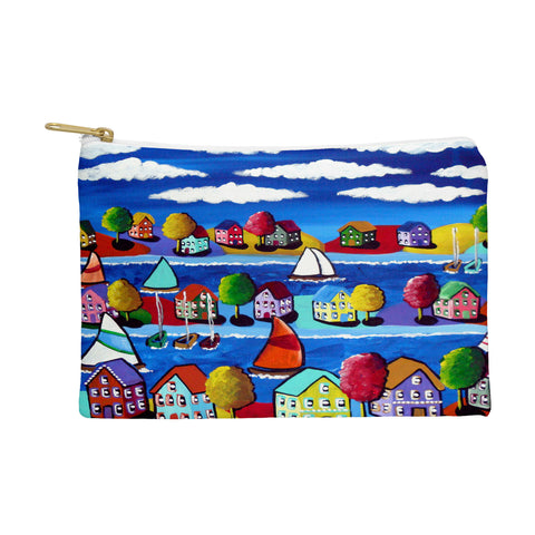 Renie Britenbucher Colorful Day Sailing Pouch