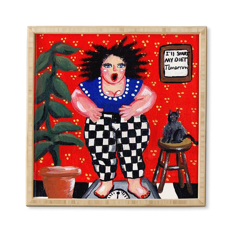 Renie Britenbucher Diet Diva Framed Wall Art