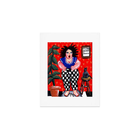 Renie Britenbucher Diet Diva Art Print