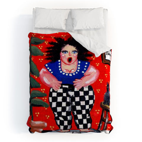 Renie Britenbucher Diet Diva Duvet Cover