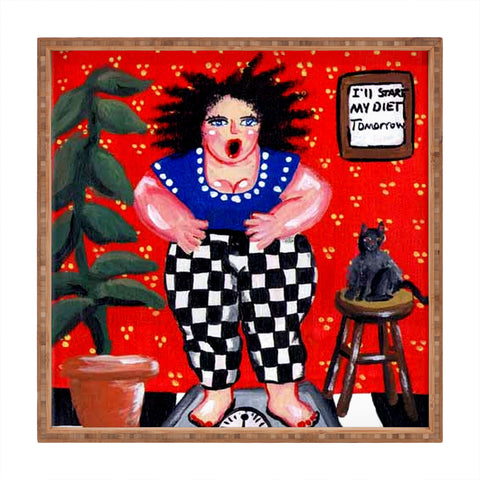 Renie Britenbucher Diet Diva Square Tray