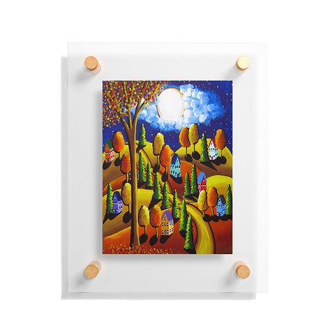 Renie Britenbucher Fall Night 1 Floating Acrylic Print
