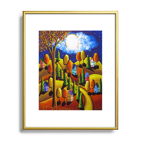 Renie Britenbucher Fall Night 1 Metal Framed Art Print