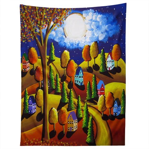 Renie Britenbucher Fall Night 1 Tapestry