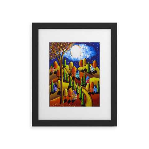 Renie Britenbucher Fall Night 1 Framed Art Print