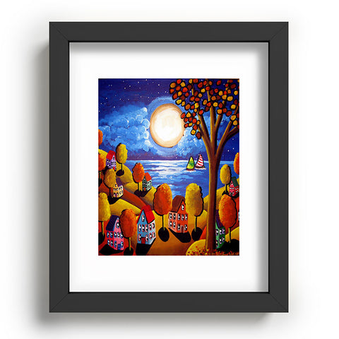 Renie Britenbucher Fall Night Sail Recessed Framing Rectangle