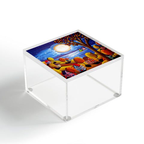 Renie Britenbucher Fall Night Sail Acrylic Box