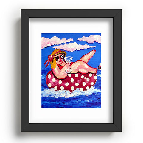 Renie Britenbucher Floating Martini Diva Recessed Framing Rectangle