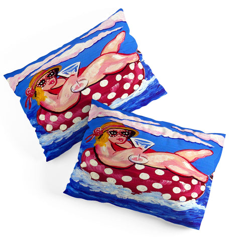 Renie Britenbucher Floating Martini Diva Pillow Shams