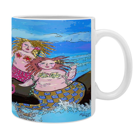 Renie Britenbucher Four Martini Mermaids Coffee Mug