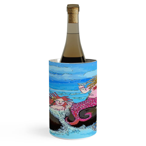 Renie Britenbucher Four Martini Mermaids Wine Chiller