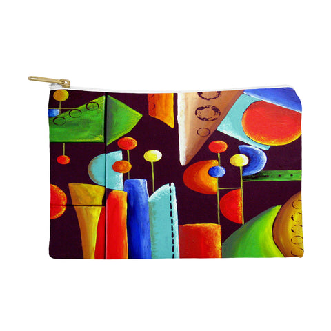 Renie Britenbucher Funky Abstract Pouch