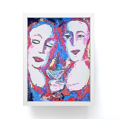 Renie Britenbucher Girlfriends Framed Mini Art Print