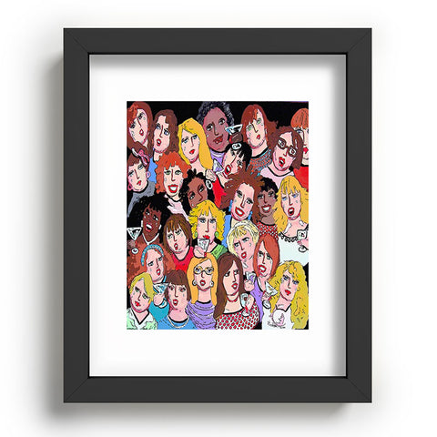 Renie Britenbucher Girls Night Out Happy Hour Recessed Framing Rectangle