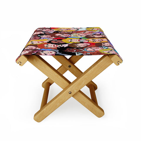 Renie Britenbucher Girls Night Out Happy Hour Folding Stool