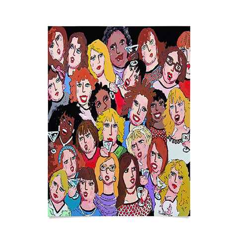 Renie Britenbucher Girls Night Out Happy Hour Poster