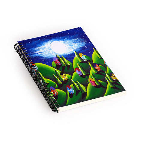 Renie Britenbucher Green Peace on Earth Spiral Notebook