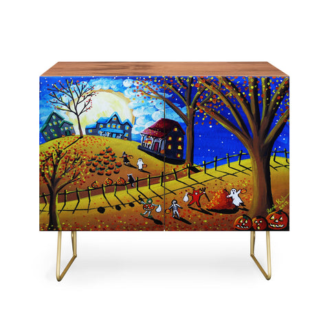 Renie Britenbucher Halloween Credenza