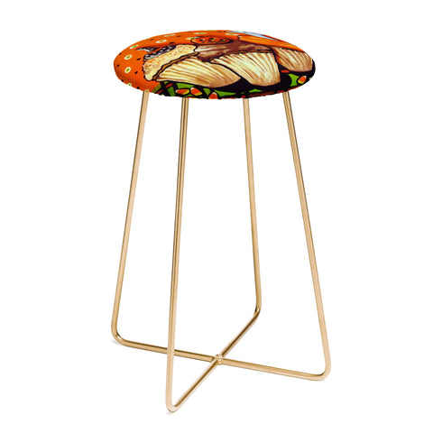 Renie Britenbucher Halloween Cupcakes Counter Stool