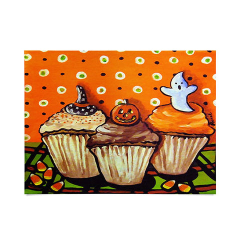 Renie Britenbucher Halloween Cupcakes Poster