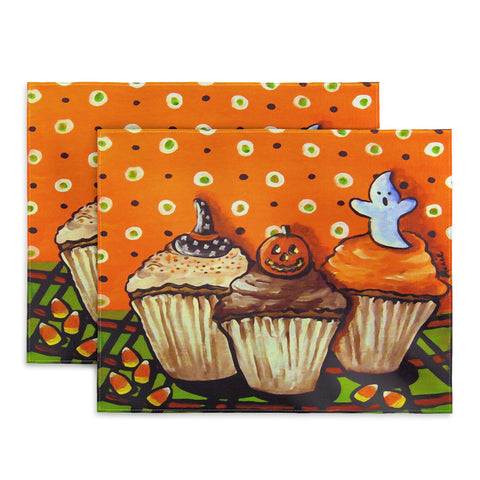 Renie Britenbucher Halloween Cupcakes Placemat