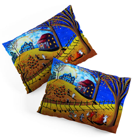 Renie Britenbucher Halloween Pillow Shams