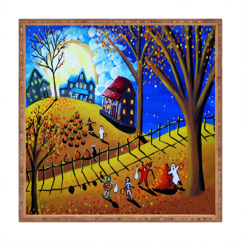 Renie Britenbucher Halloween Square Tray