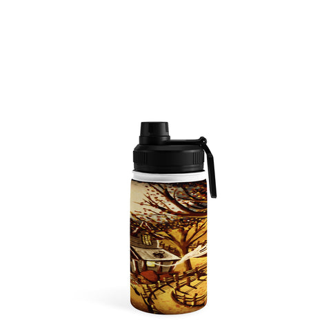 Renie Britenbucher Haunted House Water Bottle