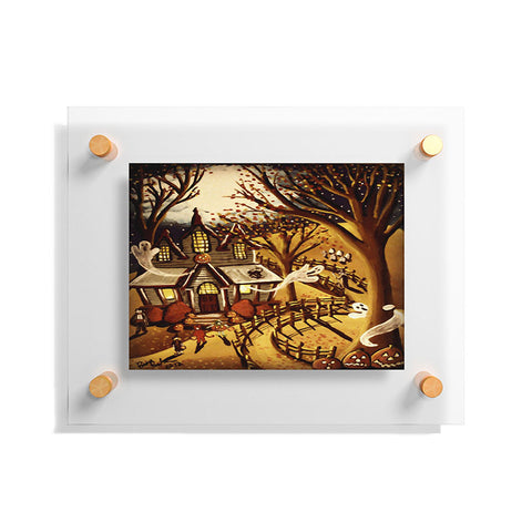 Renie Britenbucher Haunted House Floating Acrylic Print