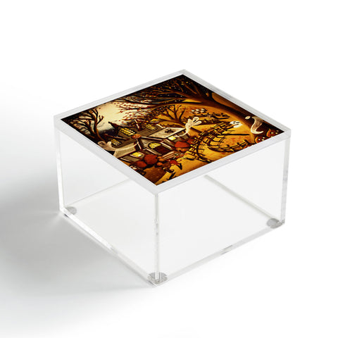 Renie Britenbucher Haunted House Acrylic Box