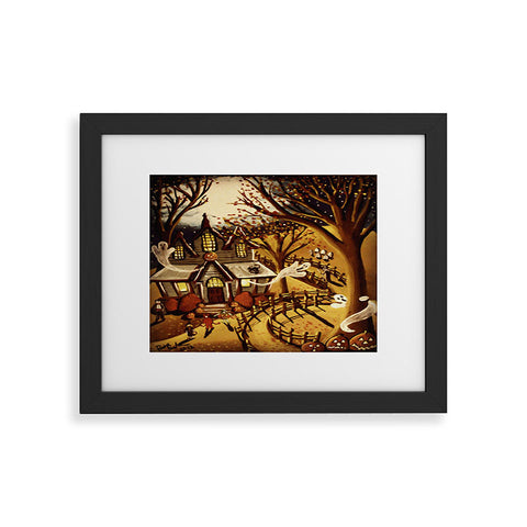 Renie Britenbucher Haunted House Framed Art Print