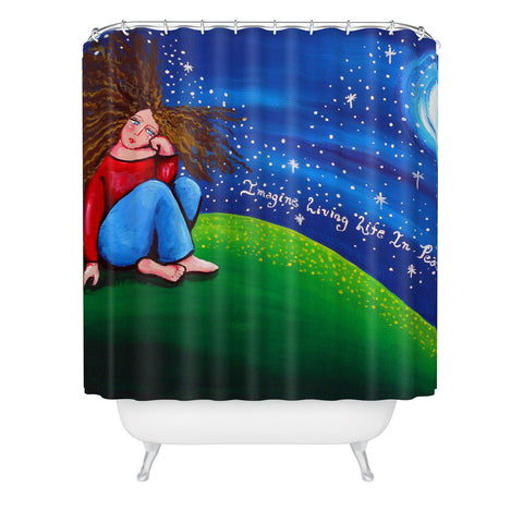 Renie Britenbucher Imagine Shower Curtain