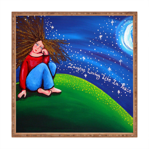 Renie Britenbucher Imagine Square Tray