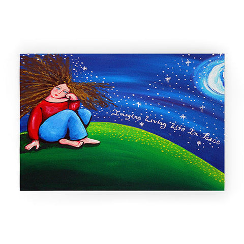 Renie Britenbucher Imagine Welcome Mat