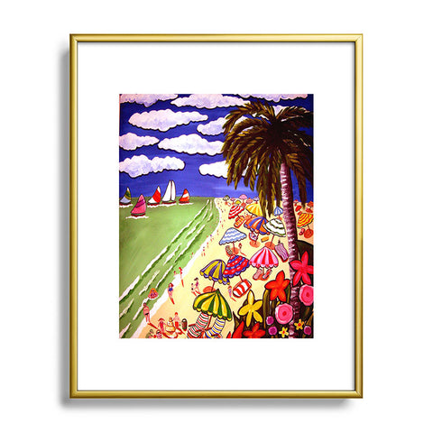 Renie Britenbucher Joanie 6 Metal Framed Art Print