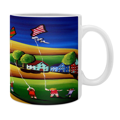 Renie Britenbucher Kite Fliers Coffee Mug