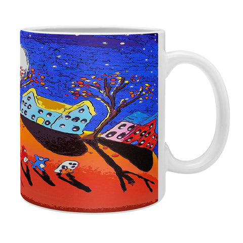 Renie Britenbucher Little Trick Or Treaters Halloween Night Coffee Mug